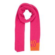 Winter Sjaal - Warm en Stijlvol Moschino , Pink , Dames