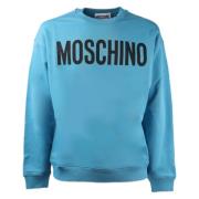 Sweatshirt Moschino , Blue , Heren