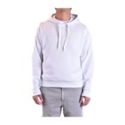 Witte Ss23 Hoodie voor Heren Moschino , White , Heren