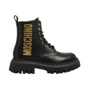 Veterschoenen Moschino , Black , Dames