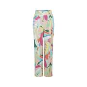 Wide Trousers NAF NAF , Multicolor , Dames