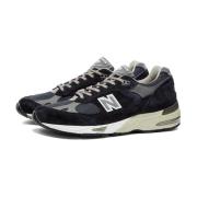 M991Nv Stijl - Gemaakt in Engeland New Balance , Blue , Heren