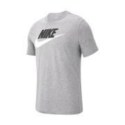 T-Shirts Nike , Gray , Heren