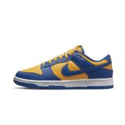 Blauw/Gele Lage Sneakers Nike , Yellow , Heren