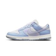 Airbrush Dunk Low Wit Blauw Nike , Blue , Dames