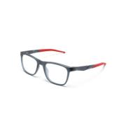 Grijze Optische Frame met Originele Accessoires Nike , Gray , Heren