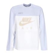 Poly-Knit Crew Football T-Shirt Nike , White , Heren