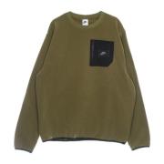 Therma-Fit Polar Fleece Crewneck Sweatshirt Nike , Green , Heren