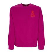 Dynamic Berry/Lt Crimson Crewneck Sweatshirt Nike , Pink , Heren