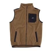 Therma-Fit Polar Fleece Vest voor heren Nike , Brown , Heren