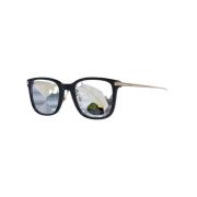 Zwarte Acetaat Vierkante Optische Frames Omega , Black , Heren