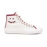 Off White High-Top Sneakers Paul Smith , White , Dames