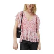 Blouses Pepe Jeans , Pink , Dames
