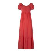 Maxi Jurk Pepe Jeans , Red , Dames