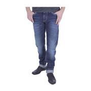 Regelmatige contante broek134 Pepe Jeans , Blue , Heren