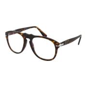 Stijlvolle Bril voor Trendy Uitstraling Persol , Brown , Unisex