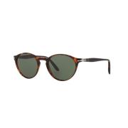 Havana/Groene Zonnebril Persol , Brown , Unisex