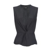 Sleeveless Tops Pinko , Black , Dames