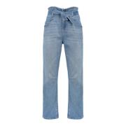 Jeans Carrot-Fit Con Cintura Art. 1J10R0Y78Nf15 Pinko , Blue , Dames