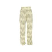 Straight Trousers Pinko , Beige , Dames