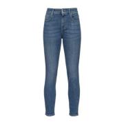 Flatterende Skinny Jeans voor Vrouwen Pinko , Blue , Dames