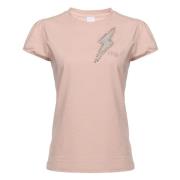 T-shirts Pinko , Pink , Dames