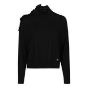 Nero Limousine Crisopa Sweater Pinko , Black , Dames