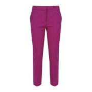 Slim Fit Paarse Broek Pinko , Purple , Dames