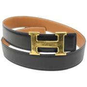 Tweedehands riem Hermès Vintage , Black , Dames