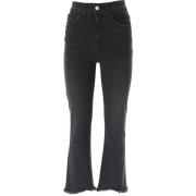 Flared Jeans Alessia Santi , Black , Dames