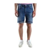Stijlvolle Denim Shorts voor Mannen Dondup , Blue , Heren