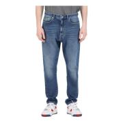 2202-0051 Slim FIT Jeans N21 , Blue , Heren