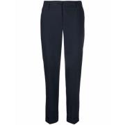 Taps toelopende broek P.a.r.o.s.h. , Blue , Dames