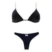 Bikini Chiara Ferragni Collection , Black , Dames