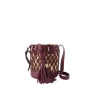 Vicki Schoudertas - Elegante Calfskin Bucket Bag See by Chloé , Purple...