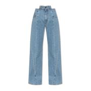 Wijde pijp jeans Maison Margiela , Blue , Dames