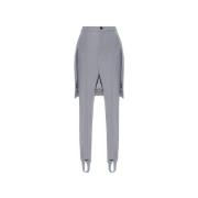 Broek met decoratief paneel Undercover , Gray , Dames