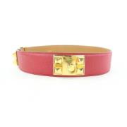 Tweedehands riem Hermès Vintage , Red , Dames