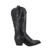 Cloudy Leren Cowboy Laarzen Gio+ , Black , Dames