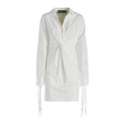 Shirt Dresses Andrea Adamo , White , Dames