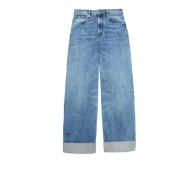 Loose-fit Jeans R13 , Blue , Dames