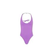 Eendelig badpak The Attico , Purple , Dames