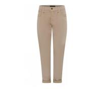 Bijgesneden jeans C.Ro , Beige , Dames