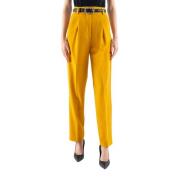 Tapered Chino Jeans Liu Jo , Yellow , Dames