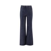 Flared Jeans Loro Piana , Blue , Dames