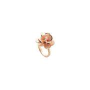 Mini Roze en Roségouden Pailletten Ring Chantecler , Pink , Dames