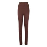 Leggings Andrea Adamo , Brown , Dames