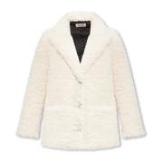 Fleur faux-fur jas Zadig & Voltaire , White , Dames