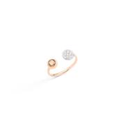 Sabbia Diamanten Roségouden Ring Pomellato , Yellow , Dames