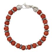 Sferen Armband Emanuele Bicocchi , Red , Dames